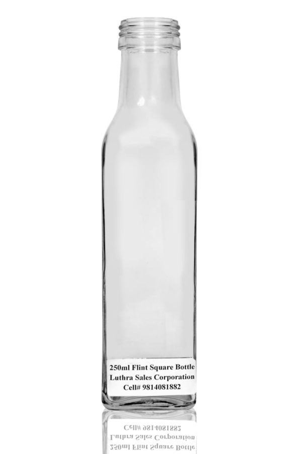 250ml Square Bottle